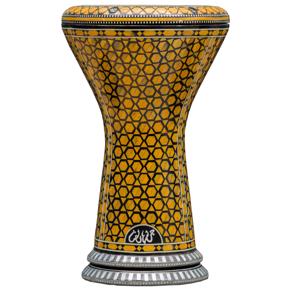 GEF ELFAN CD22-6602 İşlemeli Geleneksel Darbuka 22 cm