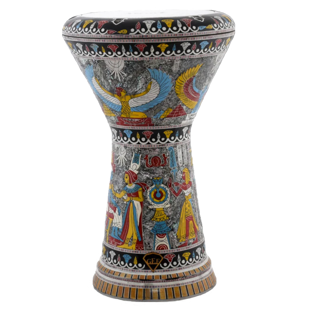 GEF ELFAN AD23-6500 Kültürel Motifli Darbuka 23 cm