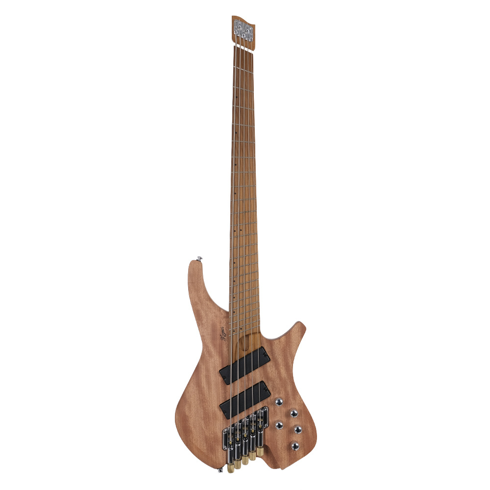Kozmos KHB-HLB5-NT Headless 5 Telli Natural Bas Gitar