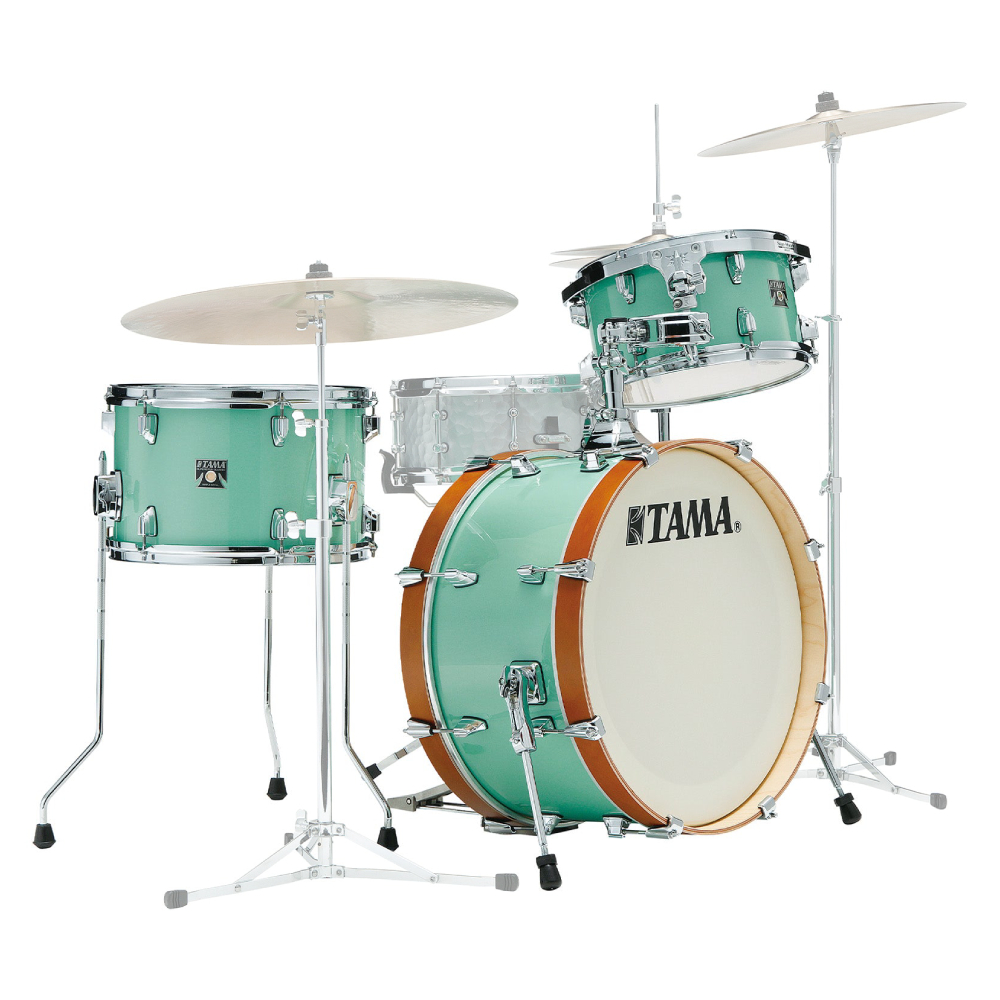 TAMA CL30VS-SFG Suıperstar Classic Neo-Mod  Seafoam Green 3 Parça (20B/12T/14F) Akustik Davul Seti