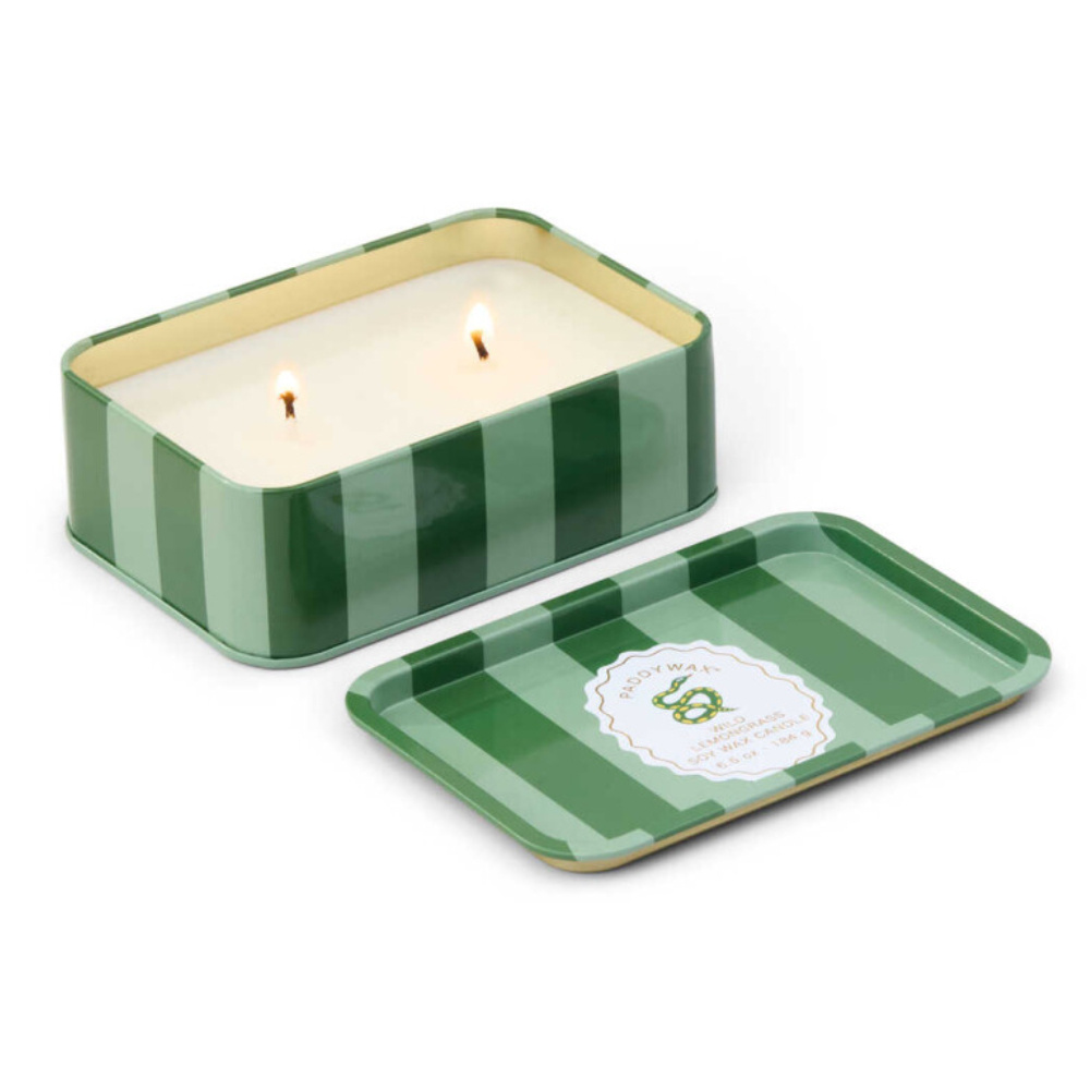 PADDYWAX Adopo Metal Kutulu Mum Yılan Wild Lemongrass 184 gr