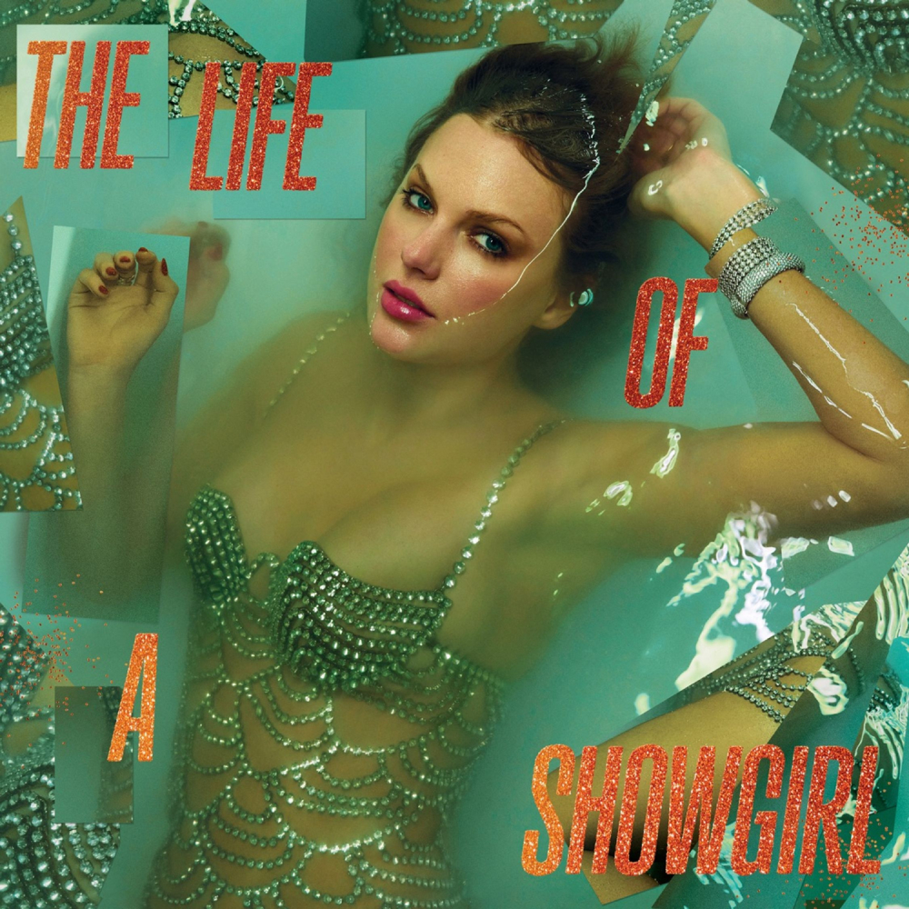 Taylor Swift - The Life Of A Showgirl (Portofino Orange Glitter Vinyl)