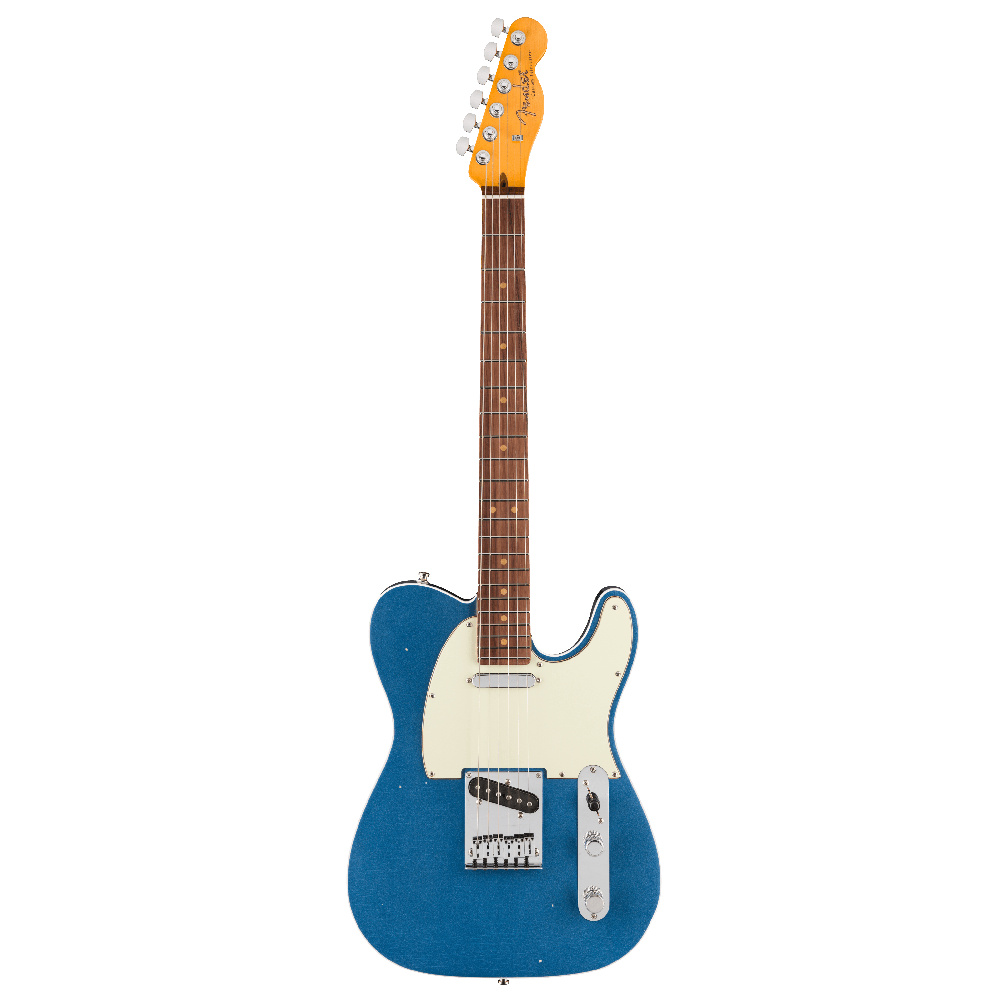 FENDER American Ultra Luxe Vintage 60s Custom Telecaster Gülağacı Klavye Lake Placid Blue Elektro Gitar