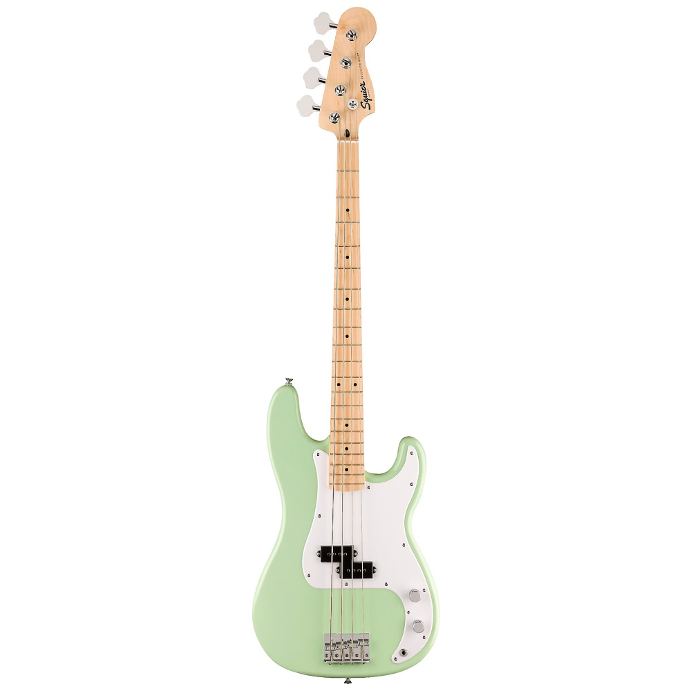 SQUIER Limited Edition Sonic Precision Bass Akçaağaç Klavye WPG Surf Yeşil Bas Gitar