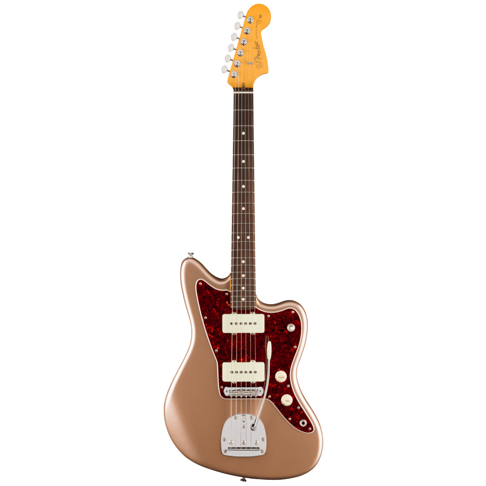 FENDER American Professional Classic Jazzmaster Gülağacı Klavye Faded Firemist Gold Elektro Gitar