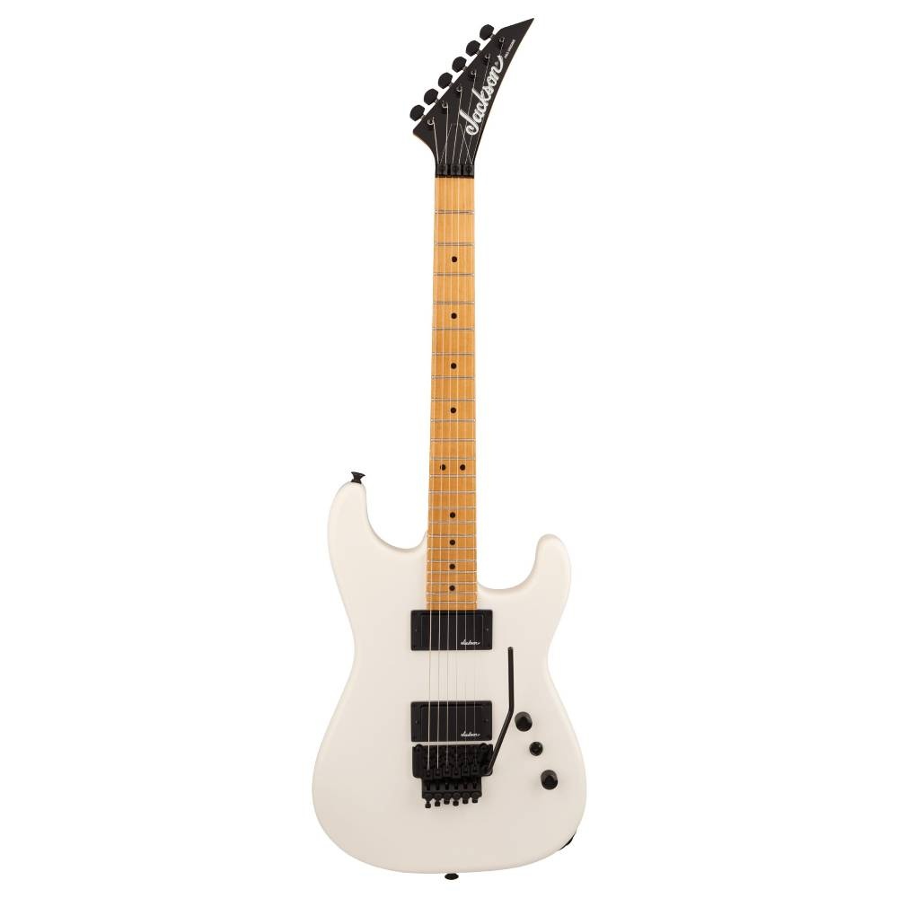 Jackson Pro Origins 1985 San Dimas SD1 HH FR Snow White Elektro Gitar (Gigbag Dahil)