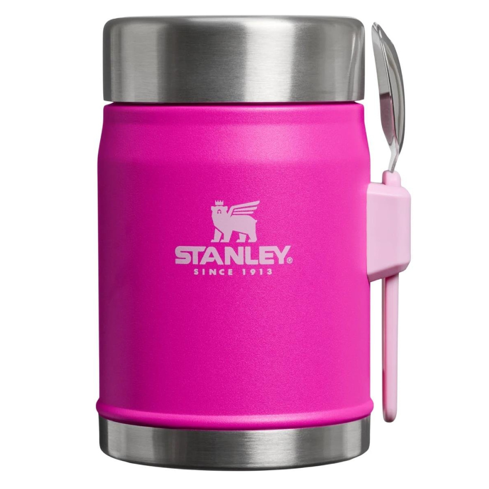 STANLEY The Legendary Food Jar + Spork 0.4L / 14oz Violet Blossom