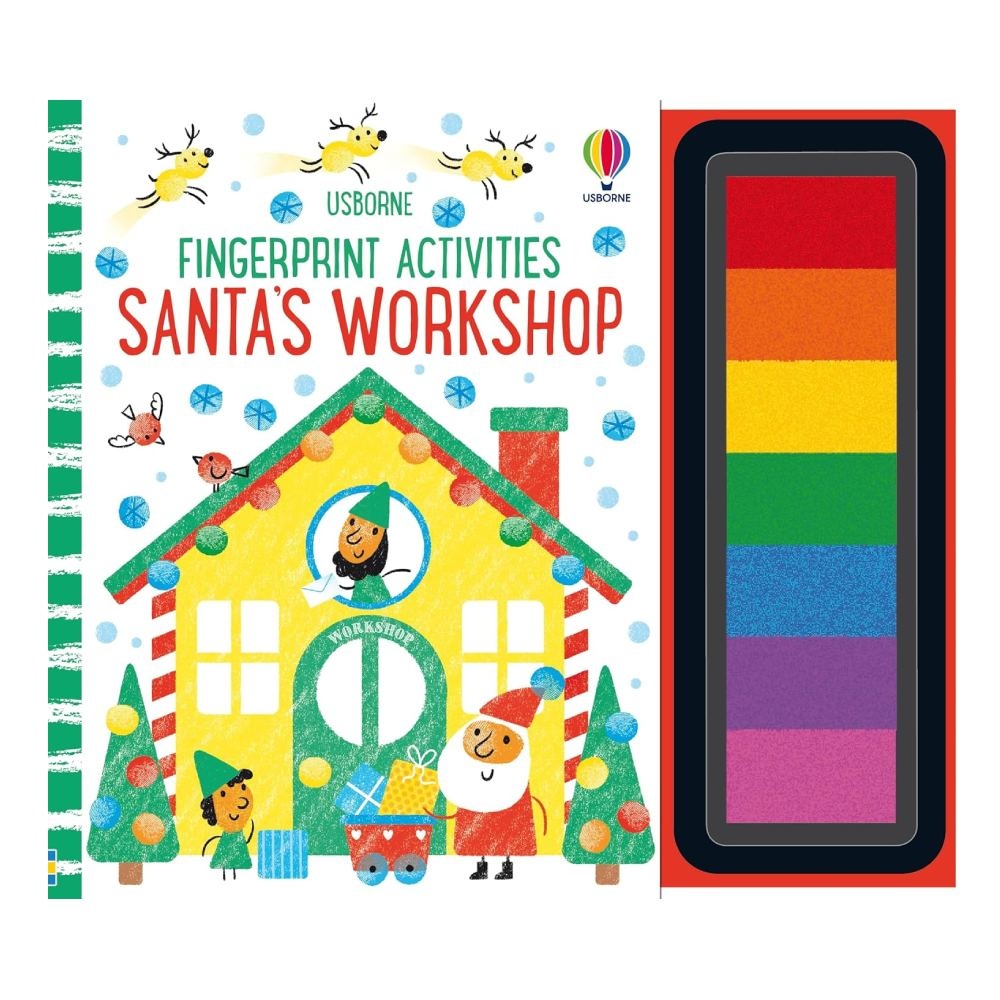 Fingerprint Activities Santa's Workshop