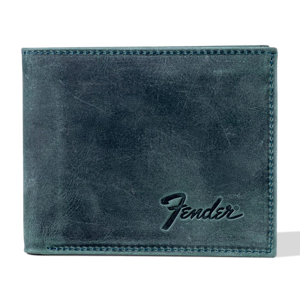 FENDER® Deri Zeytin Yeşili Cüzdan