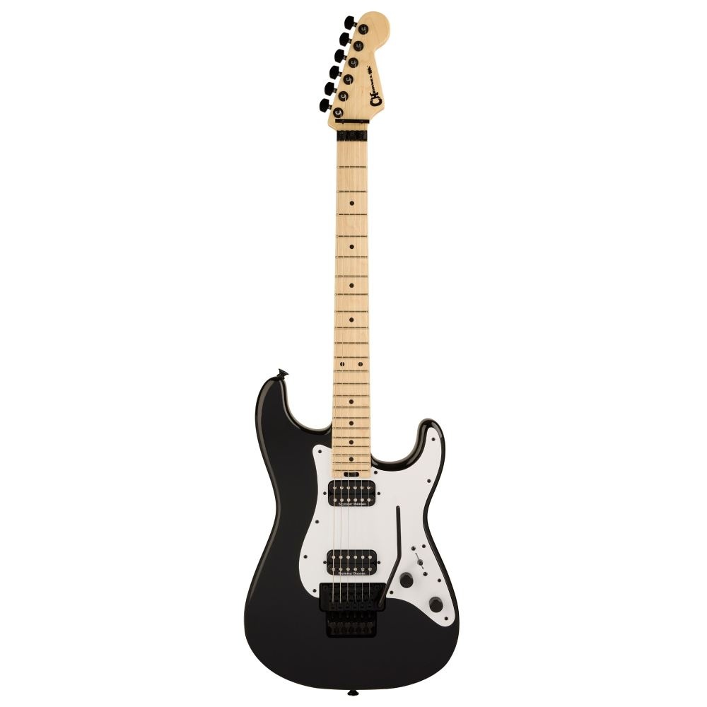 CHARVEL Pro-Mod So-Cal Style 1 HH FR Akçaağaç Klavye Gloss Black Elektro Gitar