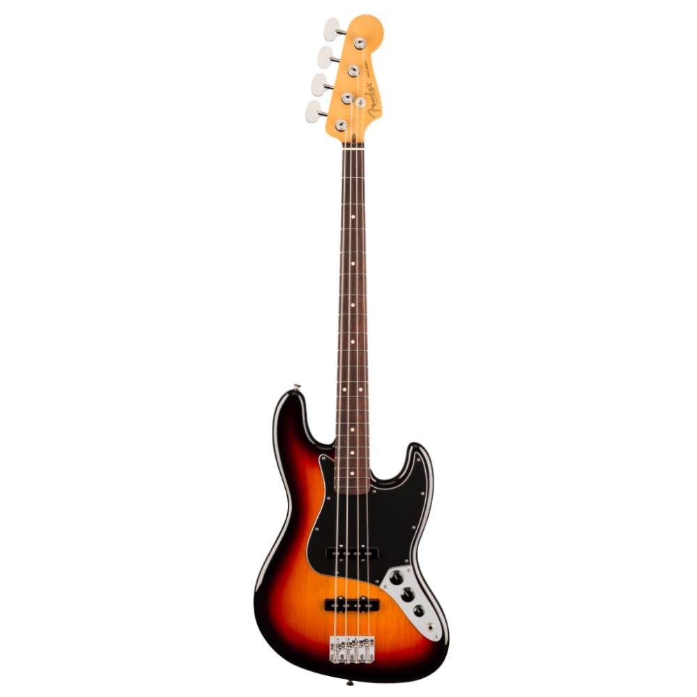 FENDER American Professional Classic Jazz Bass Gülağacı Klavye 3 Ton Sunburst Bas Gitar