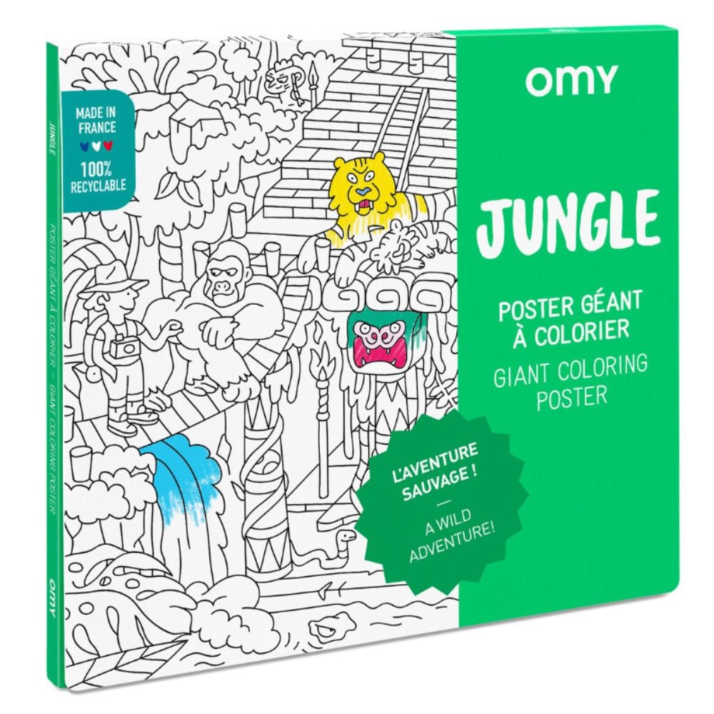 OMY Boyama Posteri - Jungle