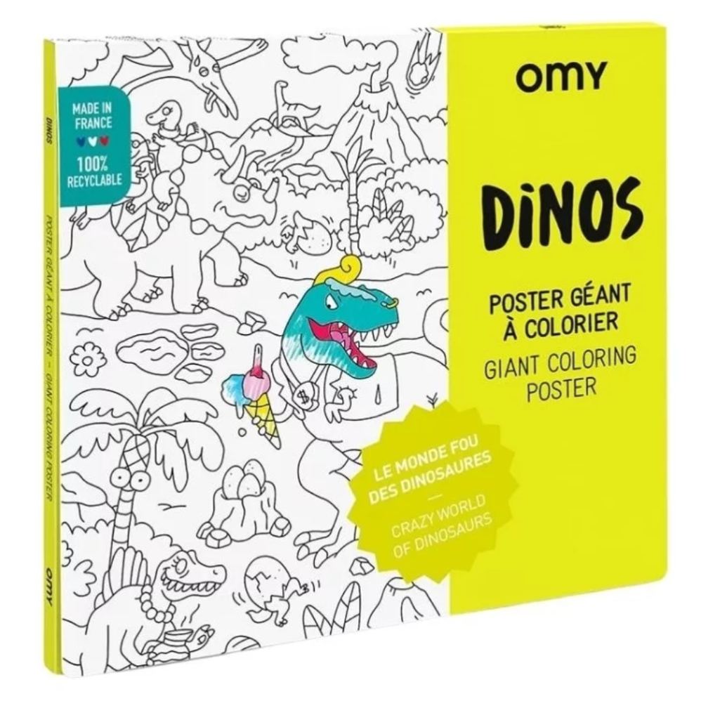 OMY Boyama Posteri - Dinos