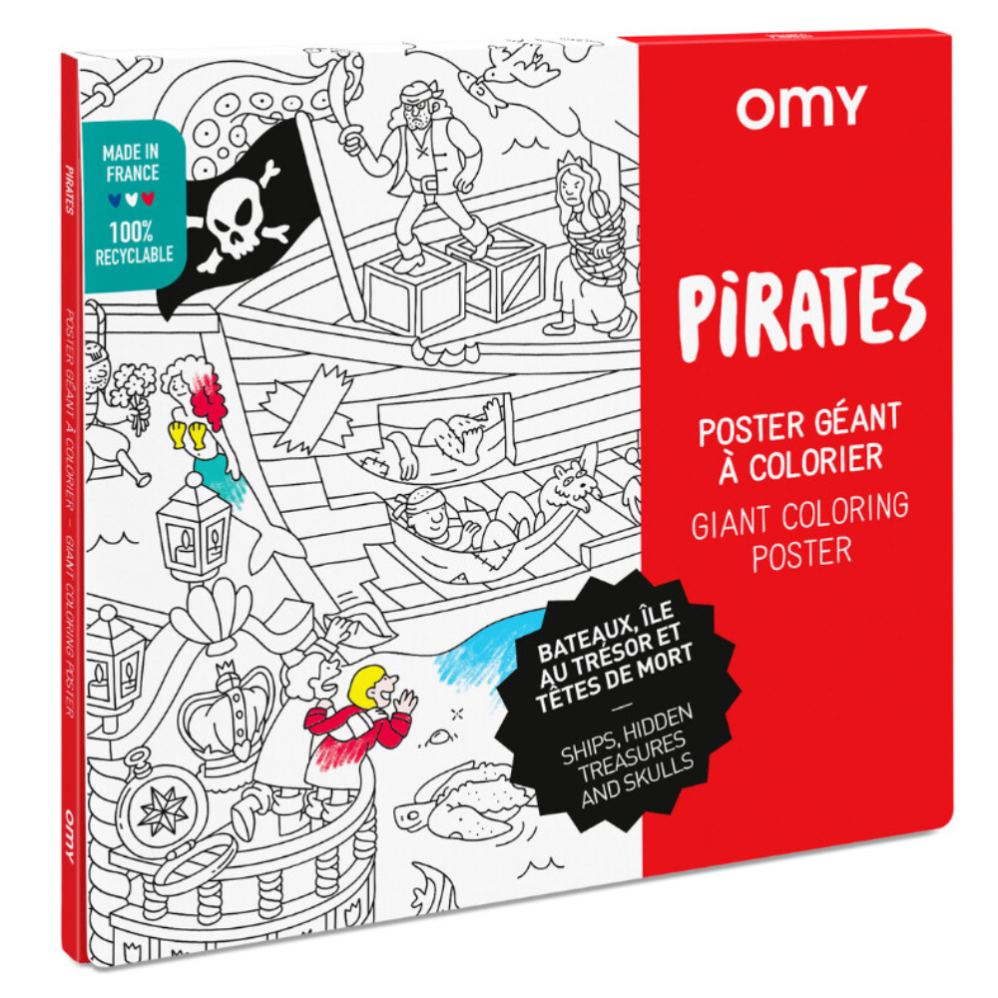 OMY Boyama Posteri - Pirates