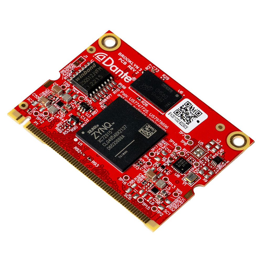 APOGEE DANTE BROOKLYN MODULE SYM2-PTHD-PLUS-Card için geliştirme modülü (Brooklyn II Card aracılığı ile DANTE fonksiyonu eklemek için)