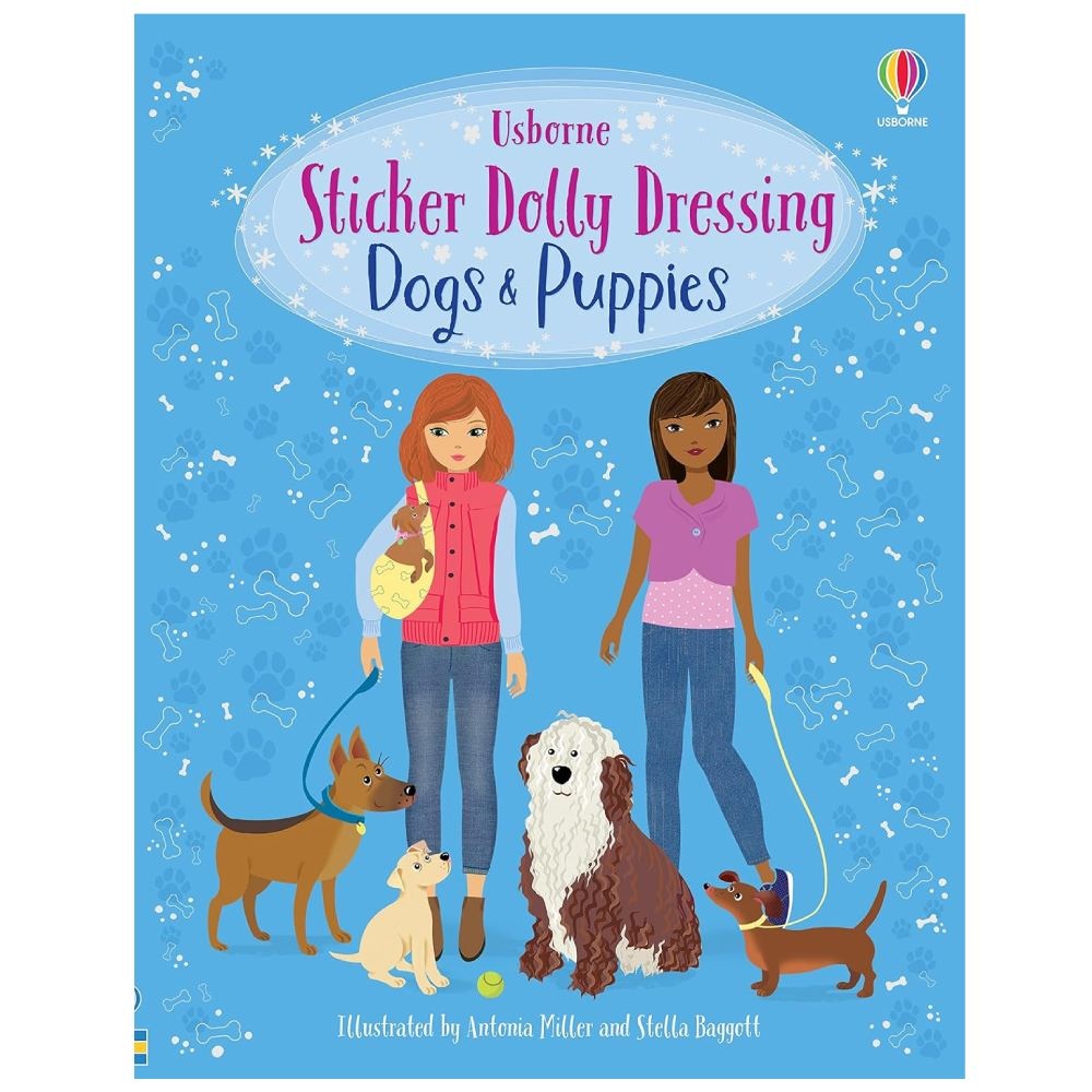Sticker Dolly Dressing Dogs And Puppies