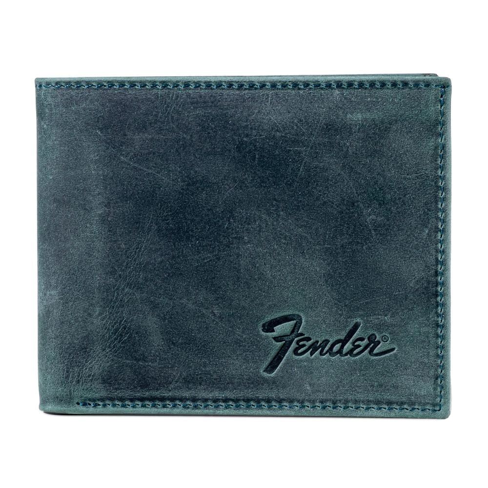 FENDER® Deri Zeytin Yeşili Cüzdan
