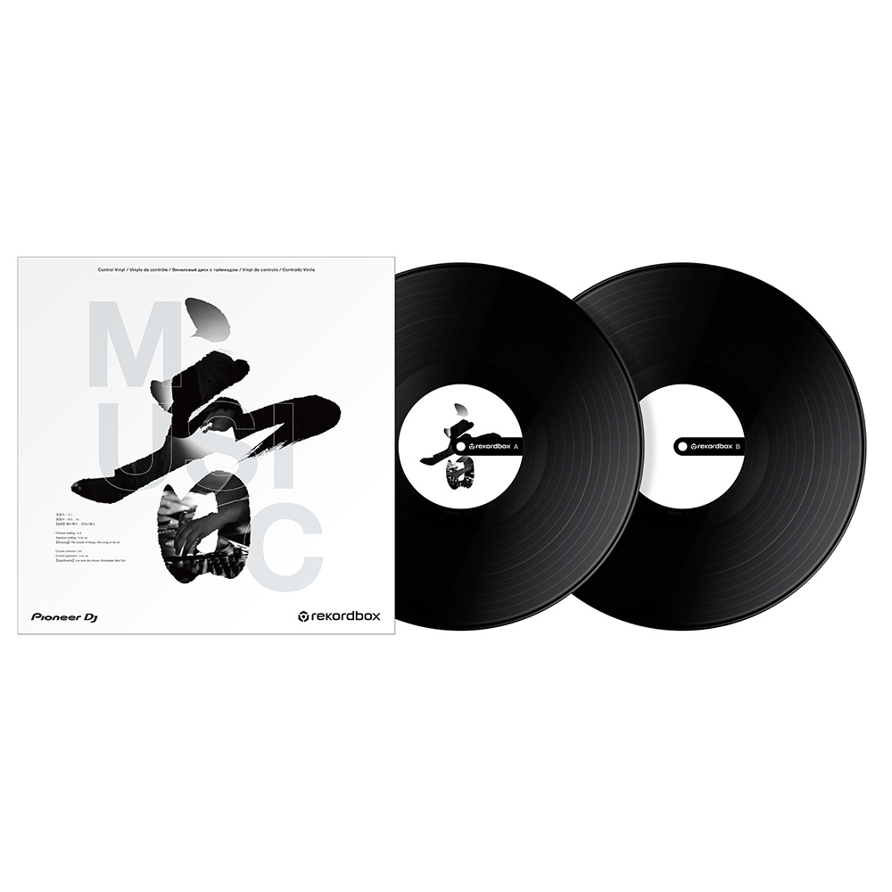 Pioneer DJ RB-VD2-K Control Vinyl Siyah (Çift)