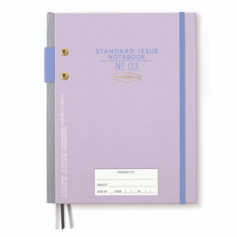 DESIGNWORKS INK Standard Issue Planlayıcı Defter - Mor