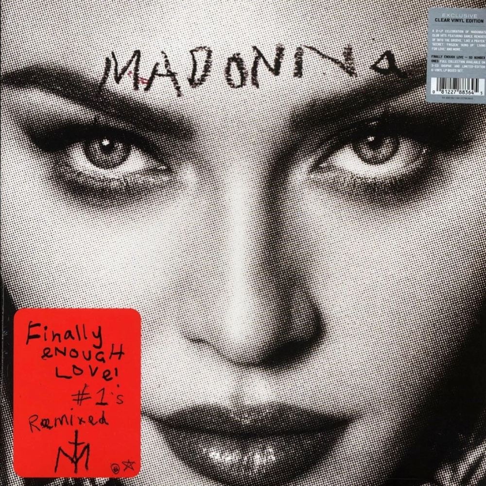 Madonna - Finally Enough Love (Clear Vinyl)