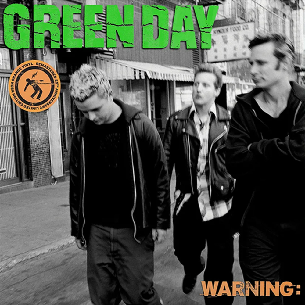 Green Day - Warning (25th Anniversary Edition - Neon Orange Vinyl)