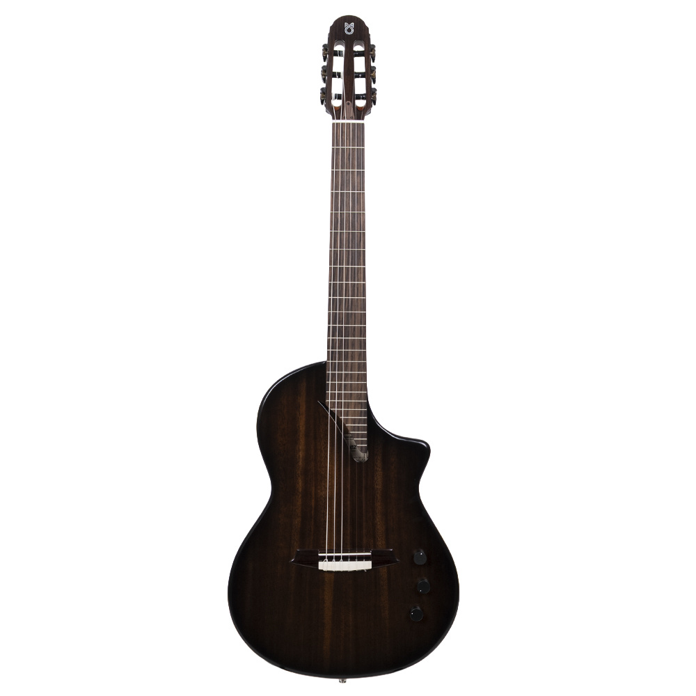 Martinez Hispania TransBlack Elektro Klasik Gitar