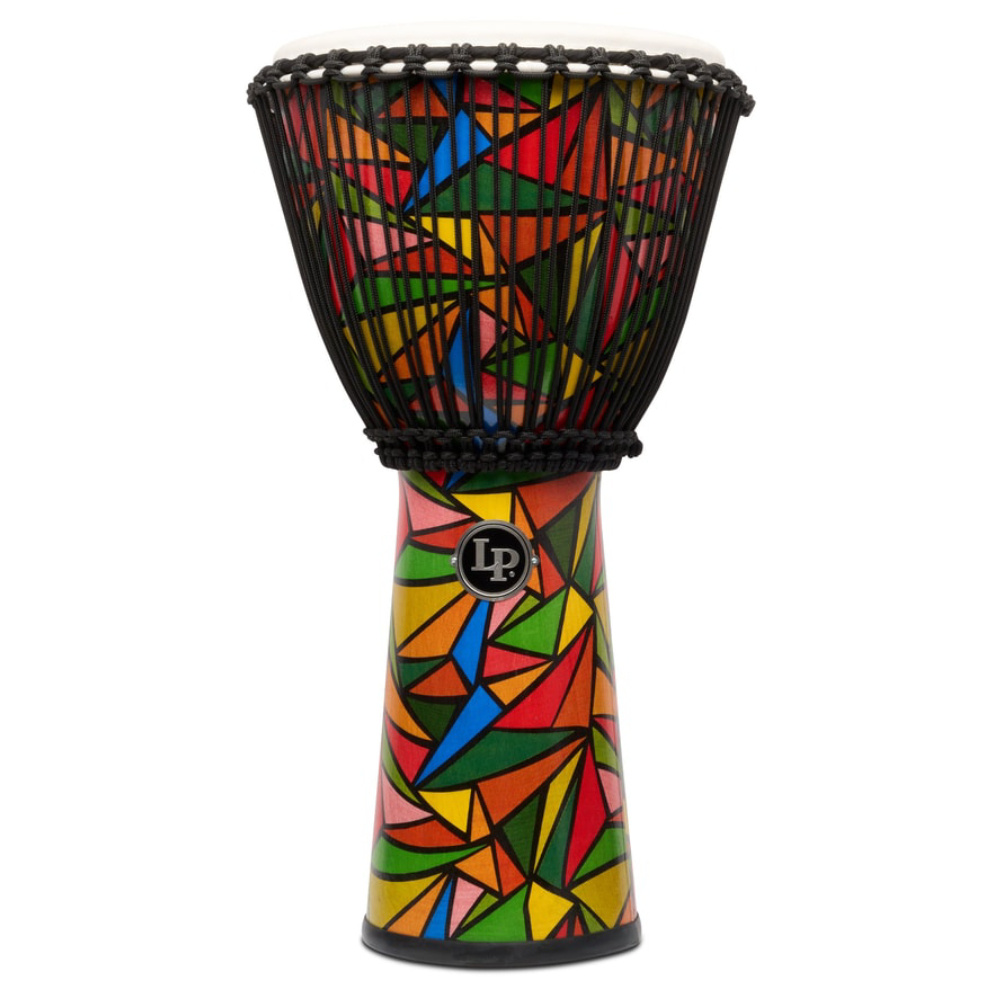 LATIN PERCUSSION LP7005 World Beat 12-1/2″ Rope-Tuned Djembe