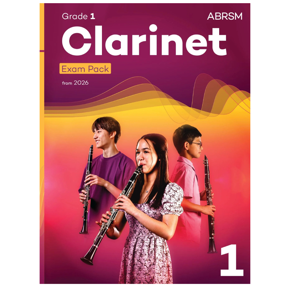 Clarinet Exam Pack from 2026, ABRSM Grade 1 : Selected from the syllabus from 2026. Clarinet Part, Piano Accompaniment, Scales