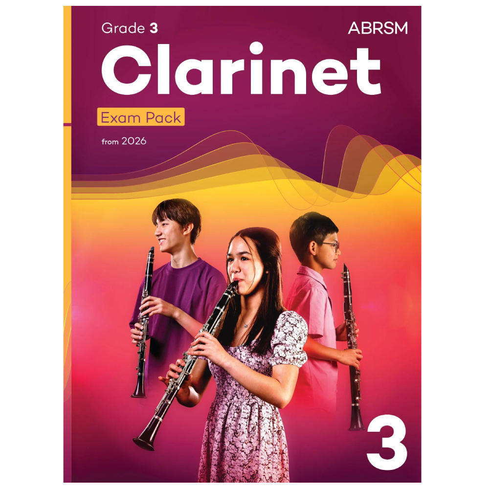 Clarinet Exam Pack from 2026, ABRSM Grade 3 : Selected from the syllabus from 2026. Clarinet Part, Piano Accompaniment, Scales