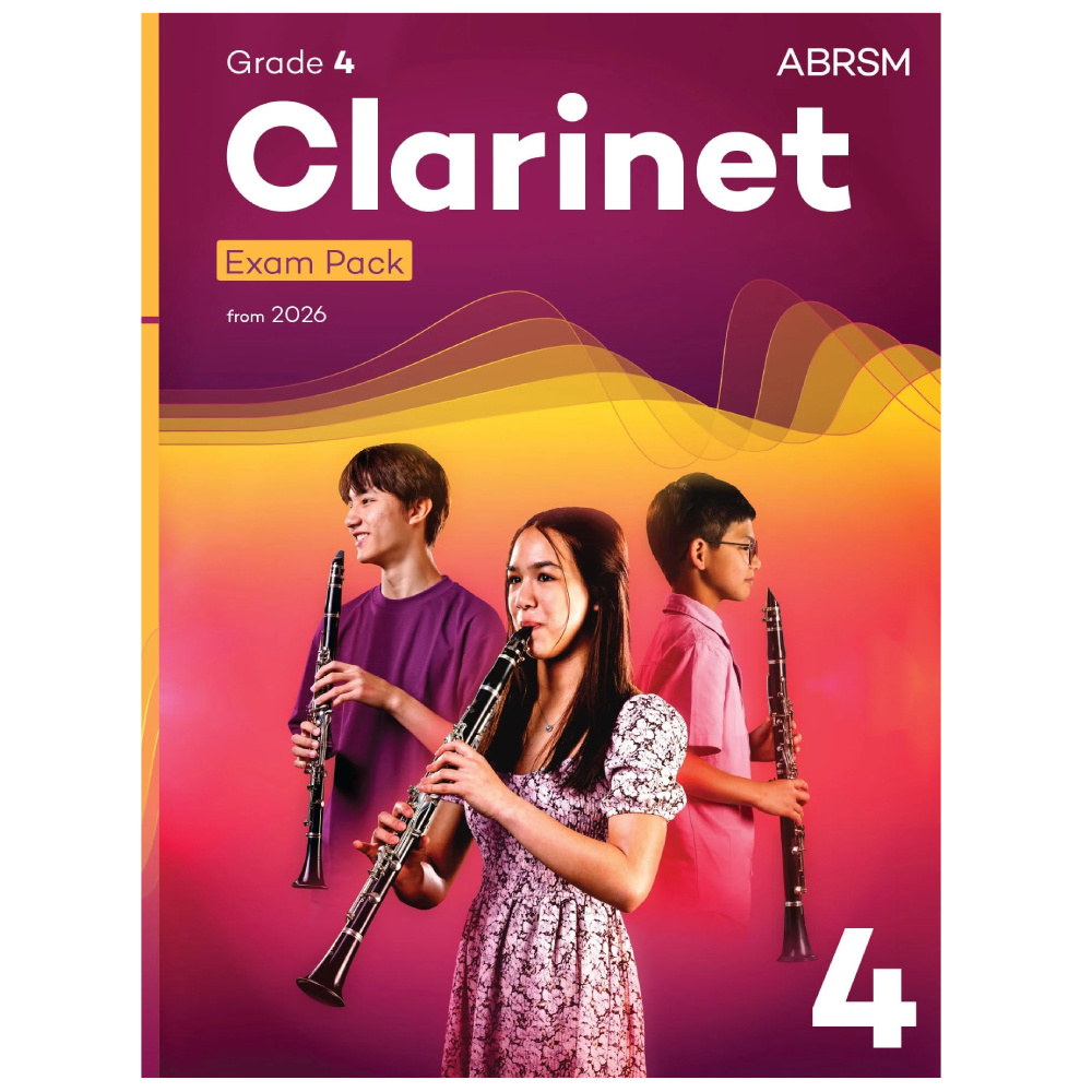 Clarinet Exam Pack from 2026, ABRSM Grade 4 : Selected from the syllabus from 2026. Clarinet Part, Piano Accompaniment, Scales