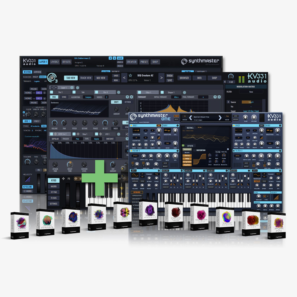 KV331 Audio SynthMaster Everything Bundle Synth Yazılımı