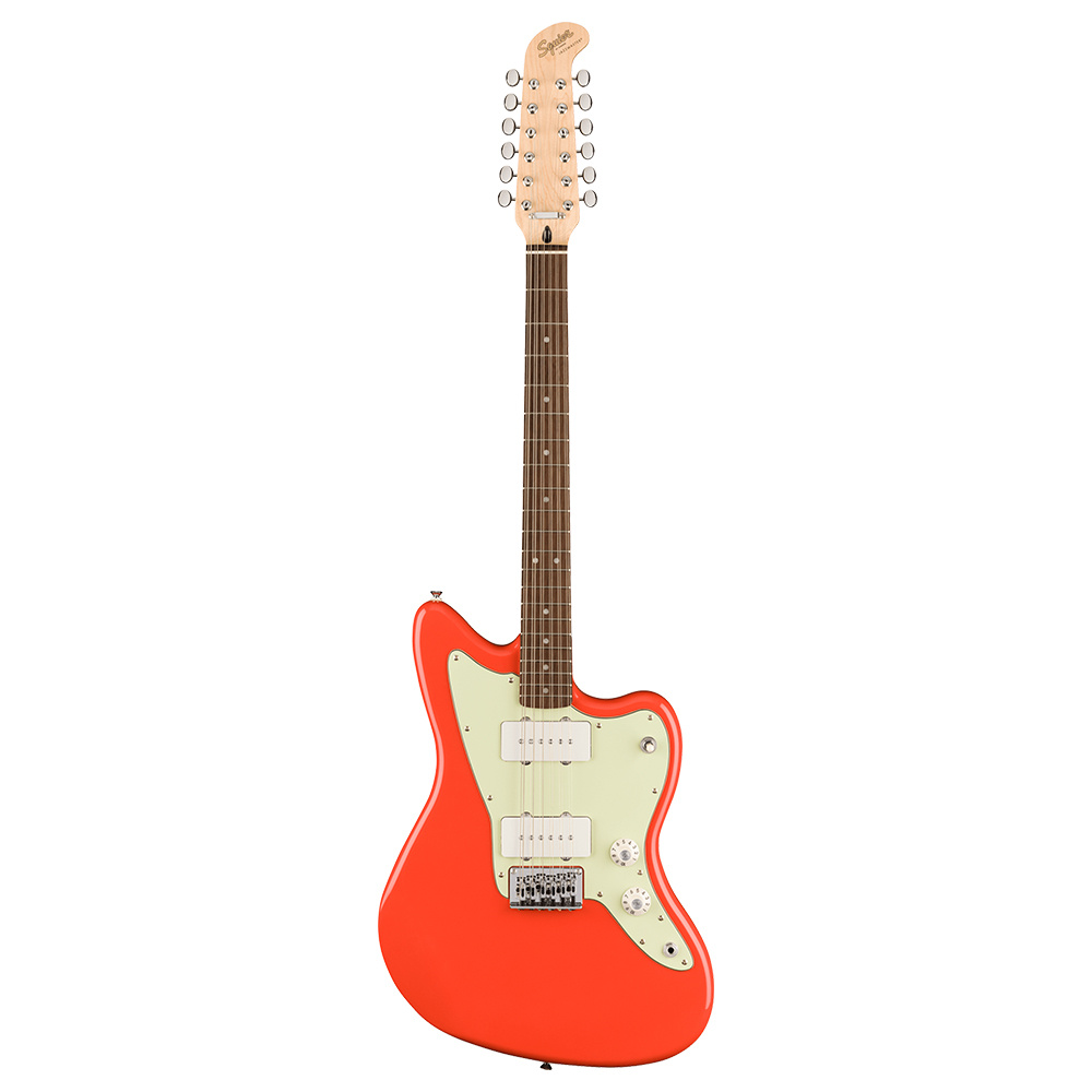 Squier LTD Paranormal Jazzmaster XII Laurel Klavye MPG Fiesta Red Elektro Gitar
