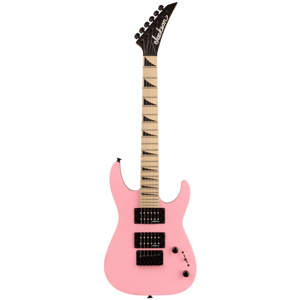 Jackson JS1X Dinky Minion Akçaağaç Klavye Bubble Gum Pink Elektro Gitar