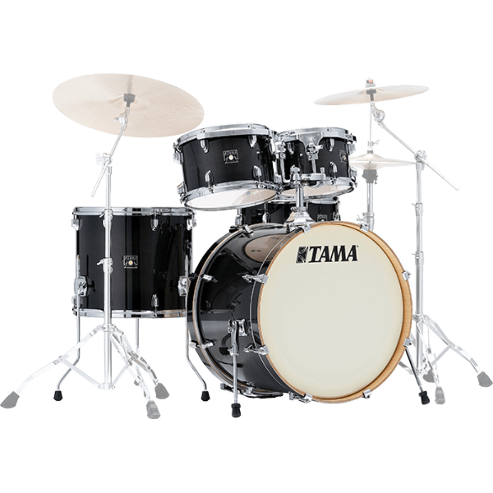 TAMA CL52KRS-TPB Superstar Classic Transparent Black Burst (22B/10T/12T/16F/14S) Akustik Davul Seti