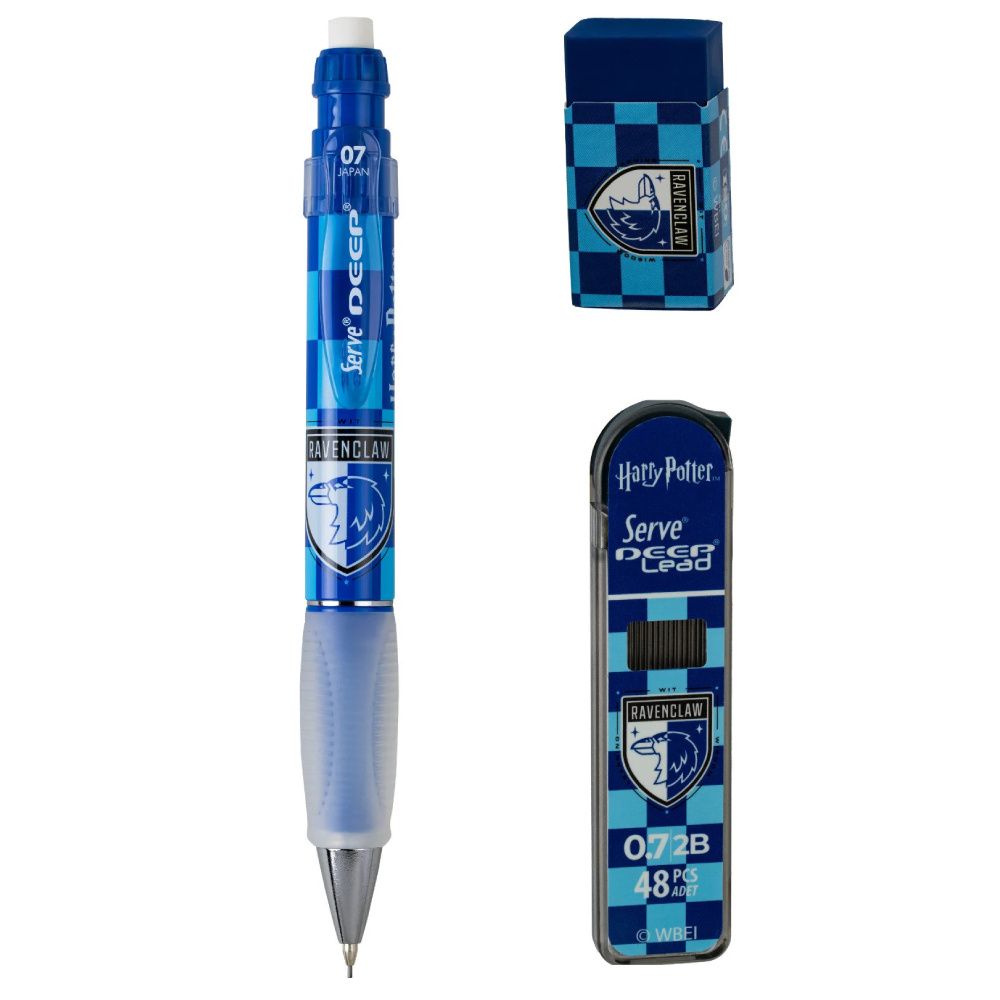 SERVE Harry Potter Ravenclaw Damalı Uçlu Kalem Seti