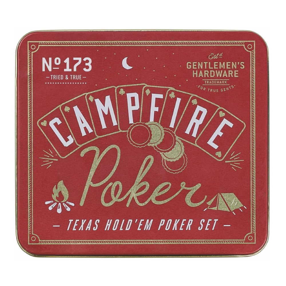 GENTLEMEN'S HARDWARE Metal Kutuda Poker Seti