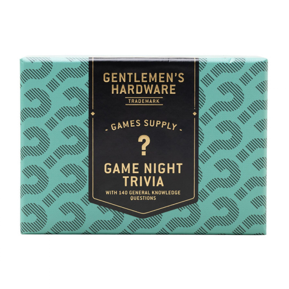 GENTLEMEN'S HARDWARE Kutu Bilgi Oyunu