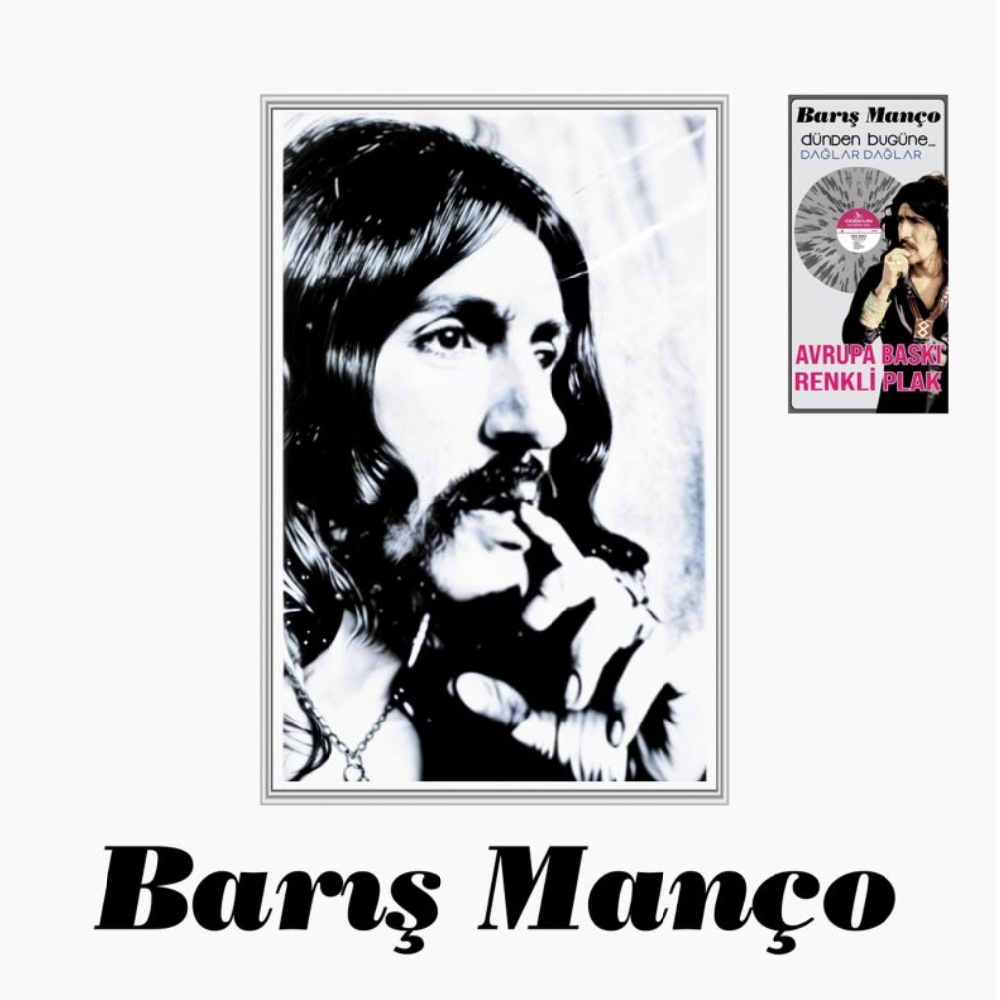 Barış Manço - Dünden Bugüne... Dağlar Dağlar (Renkli Plak)
