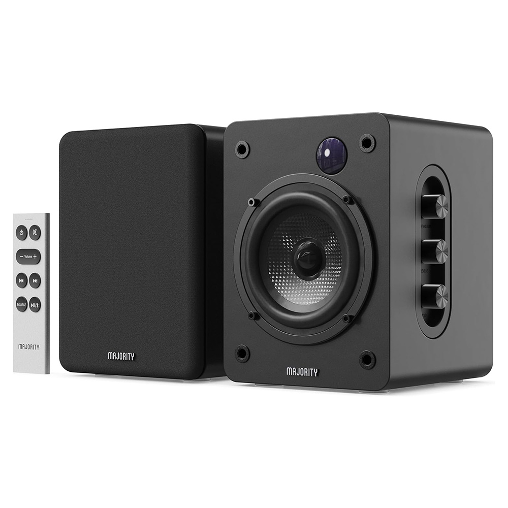 Majority D50X Raf Tipi Hoparlör - Siyah