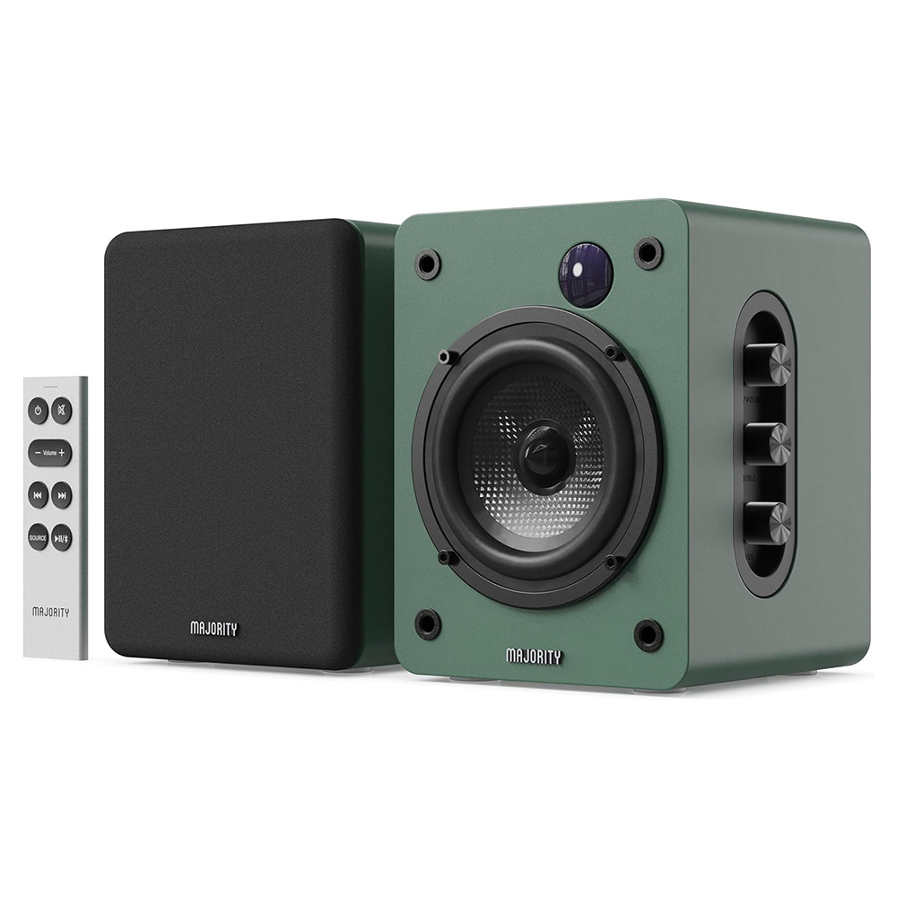 Majority D50X Raf Tipi Hoparlör - Yeşil