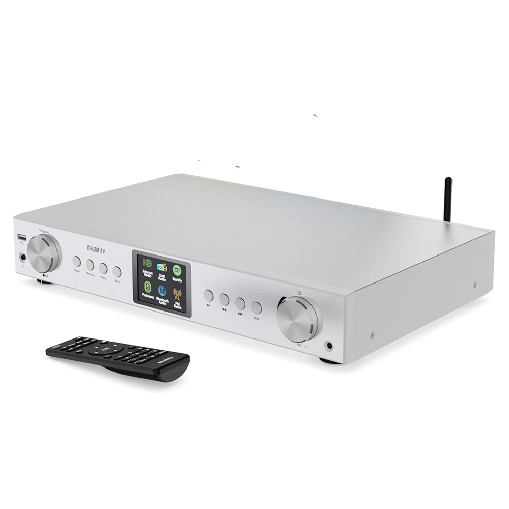 MAJORITY Fitzwilliam-2 Medya Oynatıcı Gri