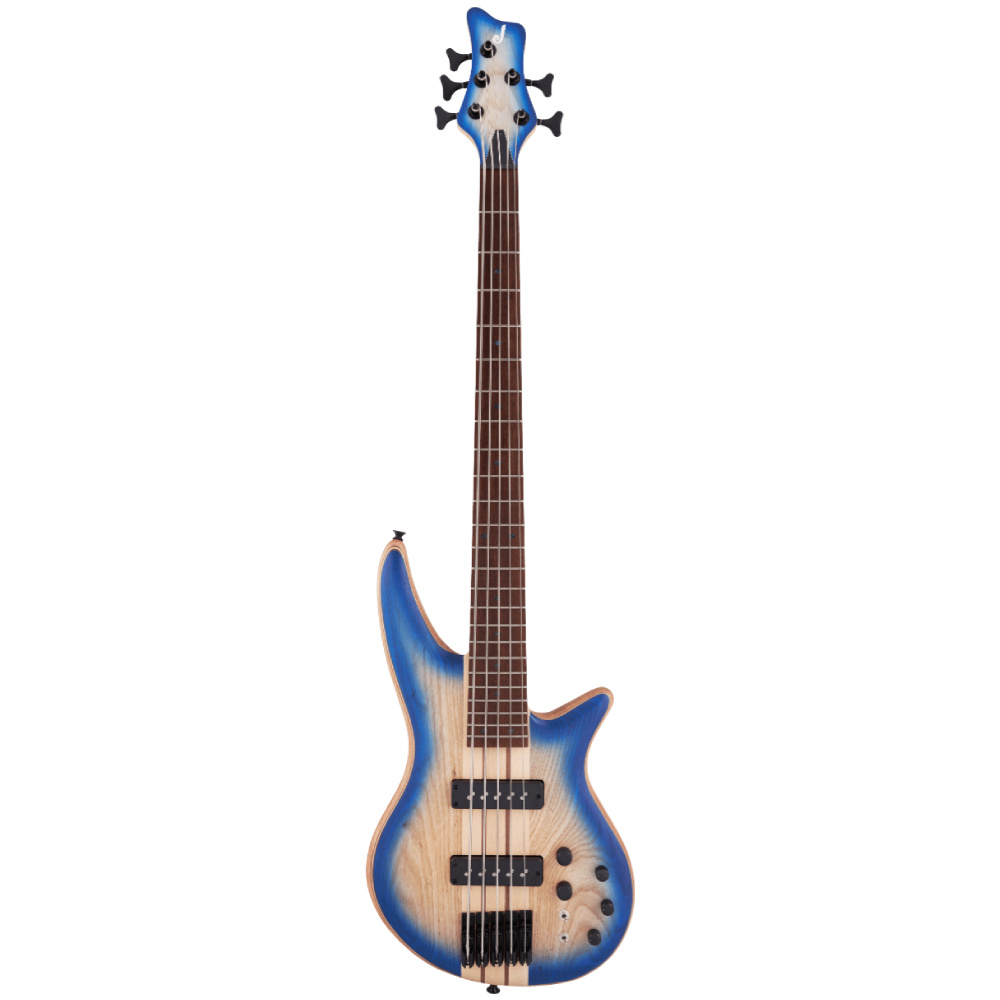 Jackson Pro Spectra Bass SBA V Caramelized Jatoba Klavye Blue Burst 5 Telli Bas Gitar