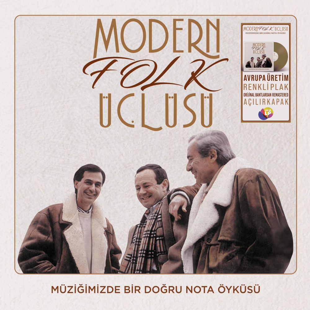 Modern Folk Üçlüsü - Müziğimizde Bir Doğru Nota Öyküsü (Renkli Plak)