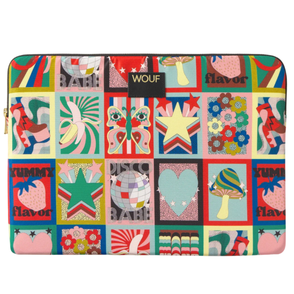 WOUF Discobabe Laptop Sleeve 15