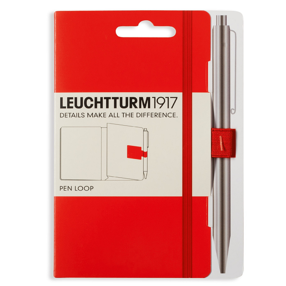 LEUCHTTURM Pen Loop, Kalem Tutacağı, Kırmızı