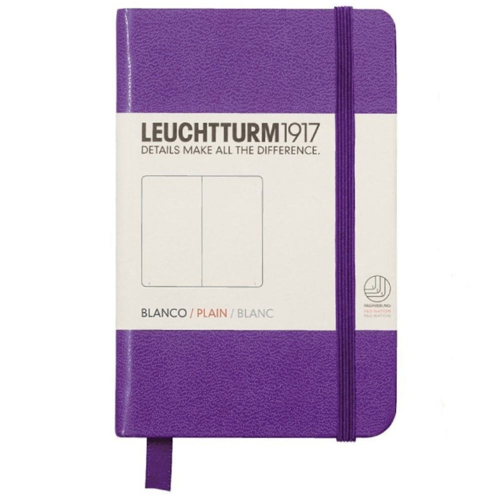 LEUCHTTURM Not Defteri Mini Boy (A7)  Mor