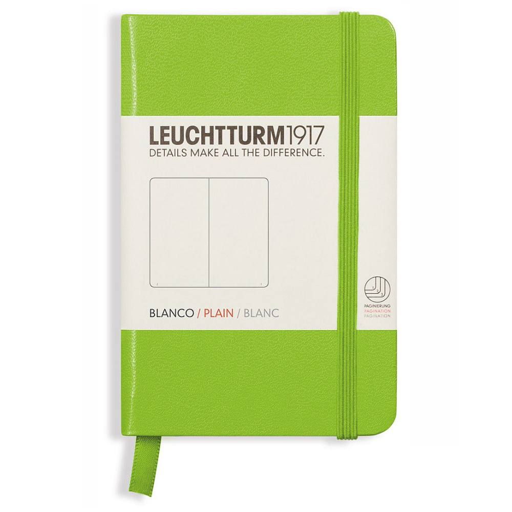 LEUCHTTURM Not Defteri Mini Boy (A7)  Lime Yeşil