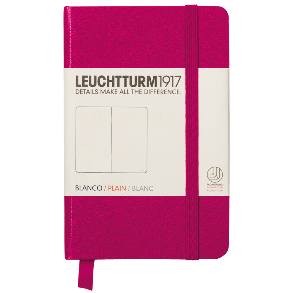 LEUCHTTURM Not Defteri Mini Boy (A7)  Vişne