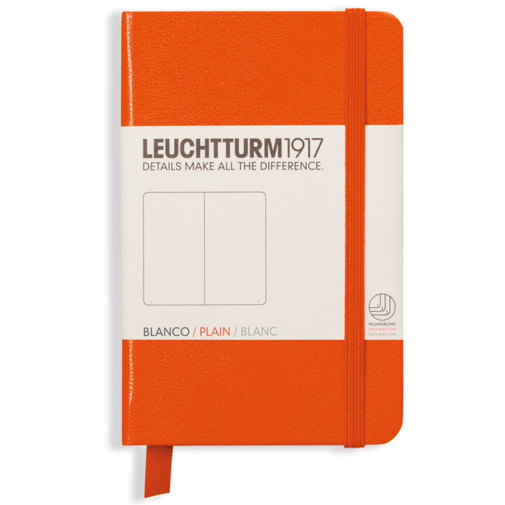 LEUCHTTURM Not Defteri Mini Boy (A7)  Turuncu