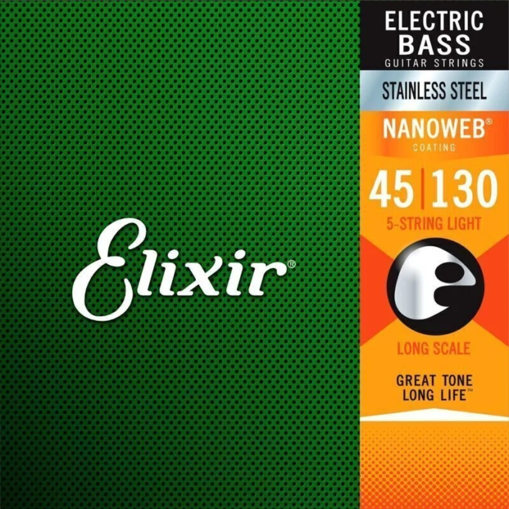 Elixir 14777 045-130 5 Telli Bas Gitar Teli